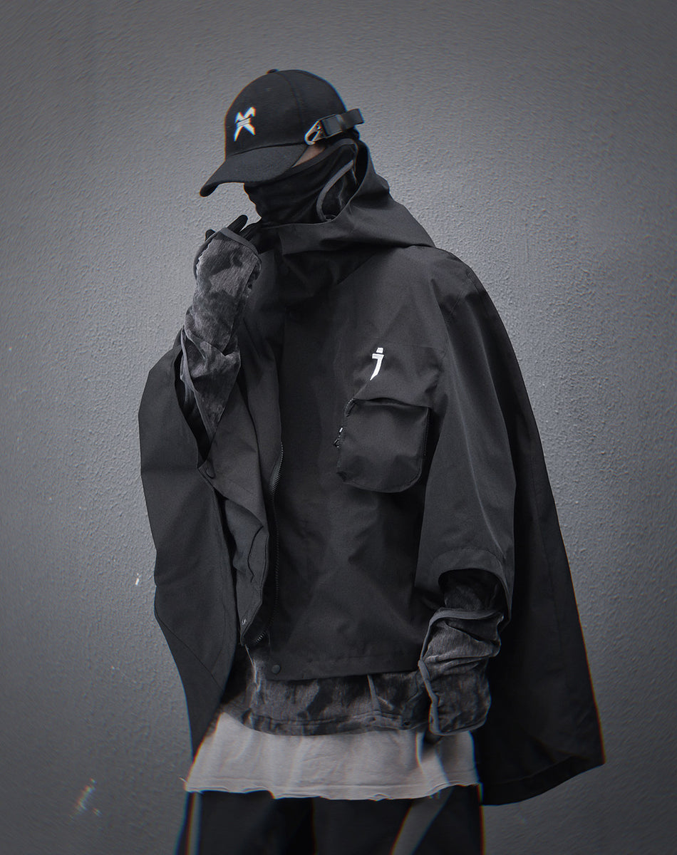 HiJ40 Black I-Tech Poncho – Niepce