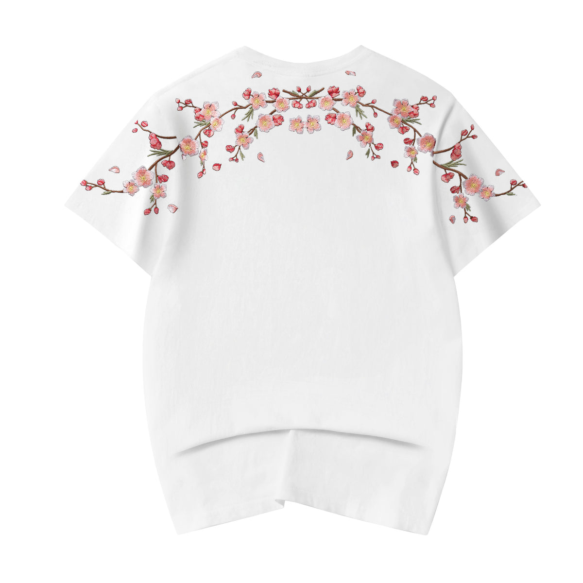 ET516 Sakura Flowers Embroidered Tee – Niepce