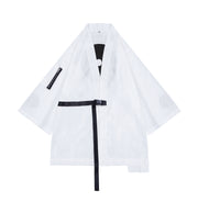 White Magatama Kimono Shirt