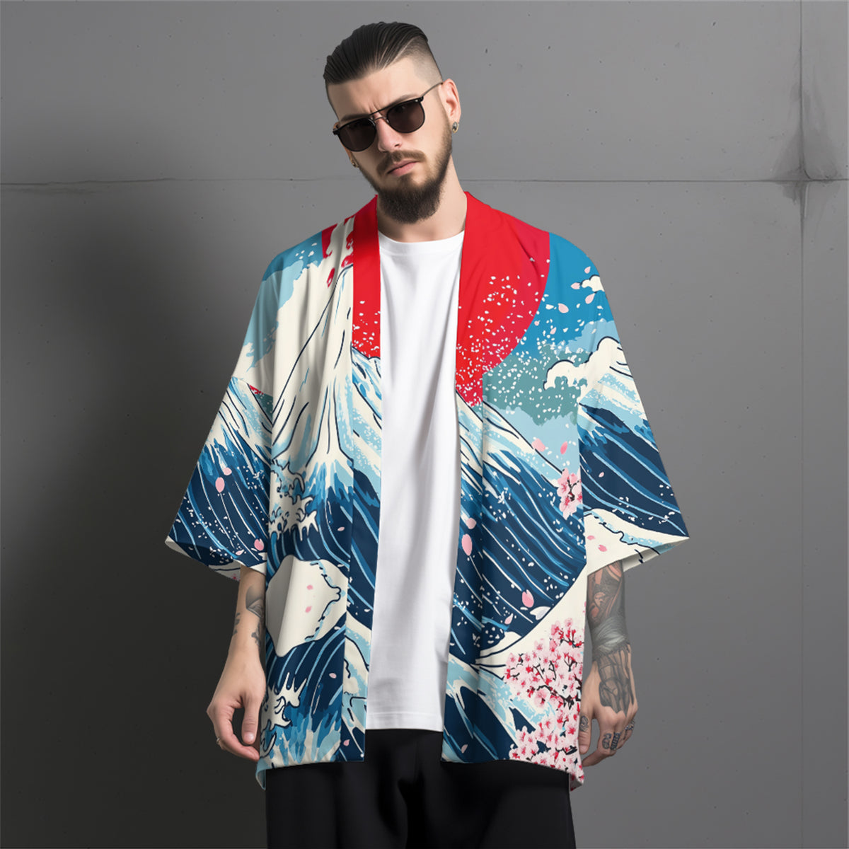K28 Fuji Waves Kimono – Niepce