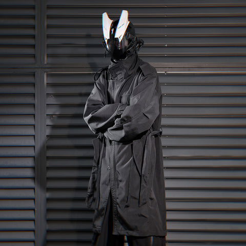 J38 I-Tech Anorak Trench Coat