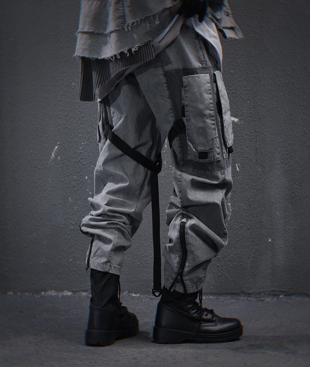 HiP46 Grey NX Cargo Pants – Niepce