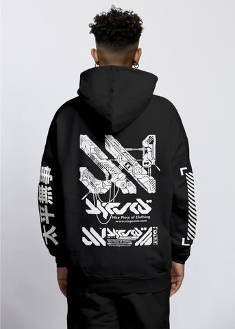 Detroit Cyber Graphic Hoodie