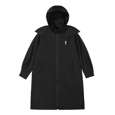 J37 Trench Coat with Hoodie