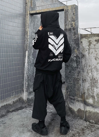 Sim25 Cyberpunk Neck Gaiter Hoodie