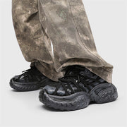 S8888 Black Tire Sneakers