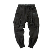 X440 Matte Black Paratrooper Joggers