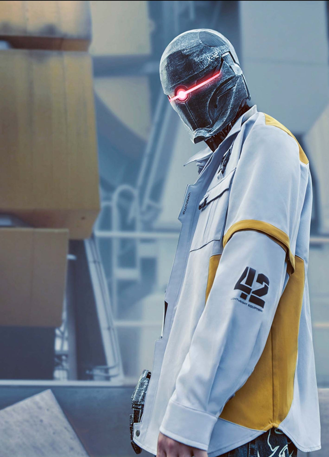 C.E シーイー BLOCK NOISE COTTON JACKET C.E シーイー BLOCK NOISE COTTON JACKET Quilted-Lined Cotton Sport