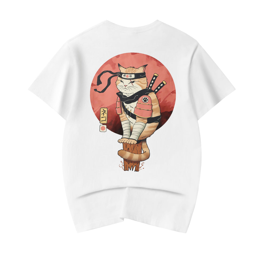YeT017 Ninja Cat Tee – Niepce