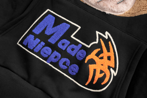 Lässiger Kapuzenpullover für Damen mit verstecktem Reißverschluss