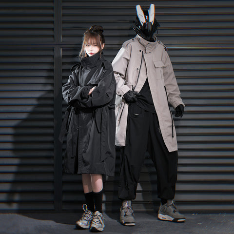 J38 I-Tech Anorak Trench Coat