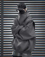 HiH50 Grey Nexus Hoodie