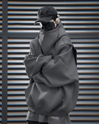 HiH50 Grey Nexus Hoodie