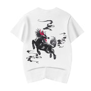 KH870 Kirin Embroidered Tee