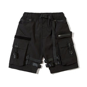 Paratrooper Matte Black Shorts