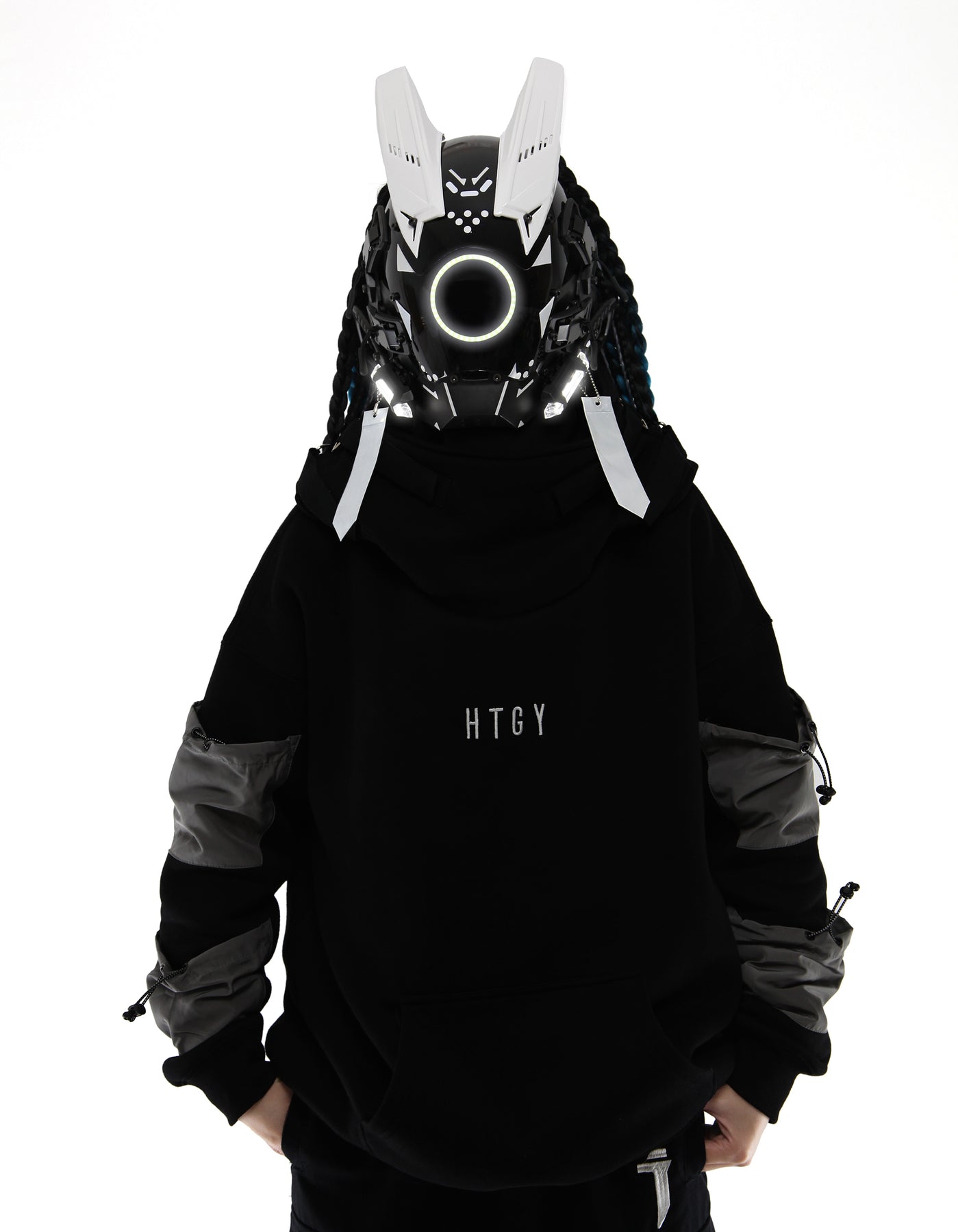 Devtech Mask D-Ci White Tech Mask (With Braids) – Niepce Inc