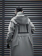 J37 Trench Coat with Hoodie