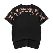 ET516 Sakura Flowers Embroidered Tee