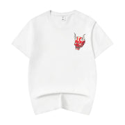 KH772 Red Demon Embroidered Tee