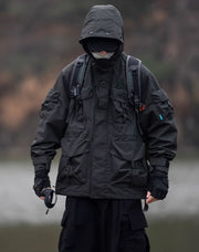 J88 Black Heavy Tactical Wilderness Jacket