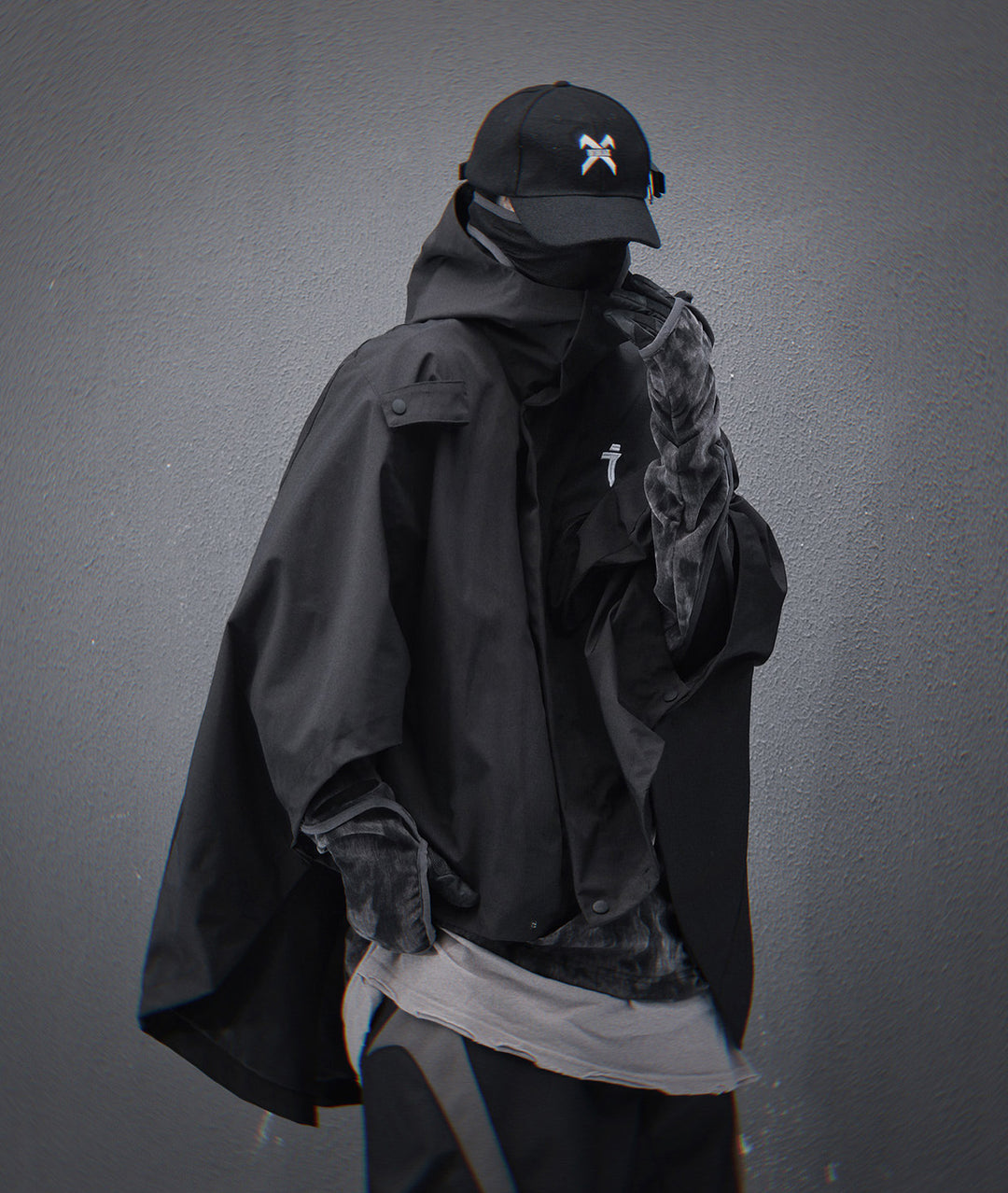 HiJ40 Black I-Tech Poncho – Niepce