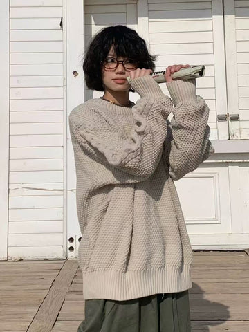 Niepce 01 Casual Knit Sweater