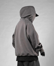 H38 Utility-Kapuzenpullover im Lagendesign