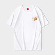 Golden Dragon Embroidery Tee
