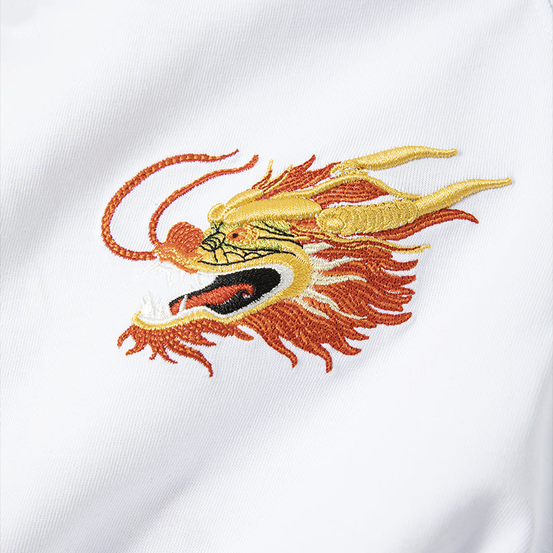KH866 Golden Dragon Embroidery Tee – Niepce