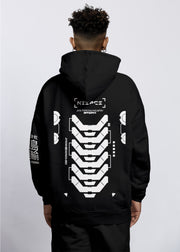 JY04 Graphic Cyber Hoodie