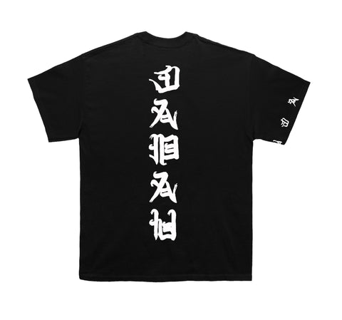 Camiseta japonesa de fe demoníaca