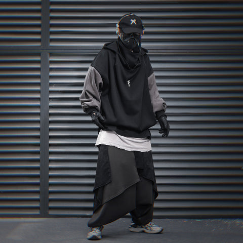 HiH51 Black T-Tech Hoodie