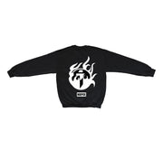 I-Tech Yin Yang Flames Crewneck