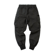 X442 Matte Black Cargo Joggers