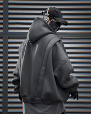 HiH50 Grey Nexus Hoodie