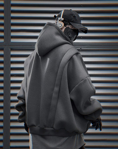 HiH50 Grey Nexus Hoodie