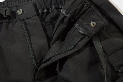 X442 Matte Black Cargo Joggers