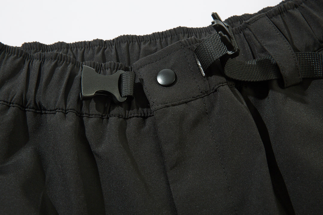 IBP442 Matte Black Cargo Joggers – Niepce