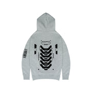 JY04 Graphic Cyber Hoodie