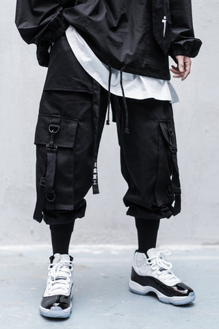 Black Worker's 11th Edition Cargo Joggers