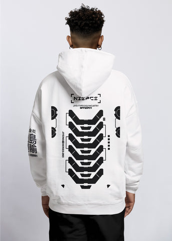 JY04 Graphic Cyber Hoodie