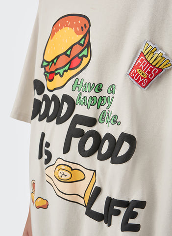 Camiseta La comida es vida