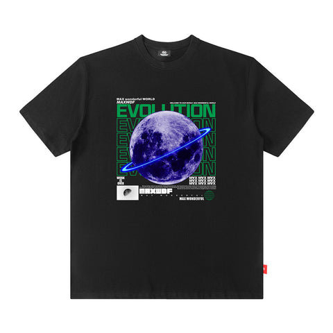 Weltraum-Evolution-T-Shirt 