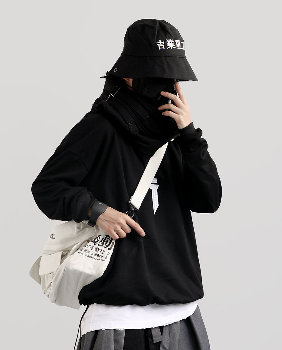 HiH6 Black I-Tech Hoodie – Niepce