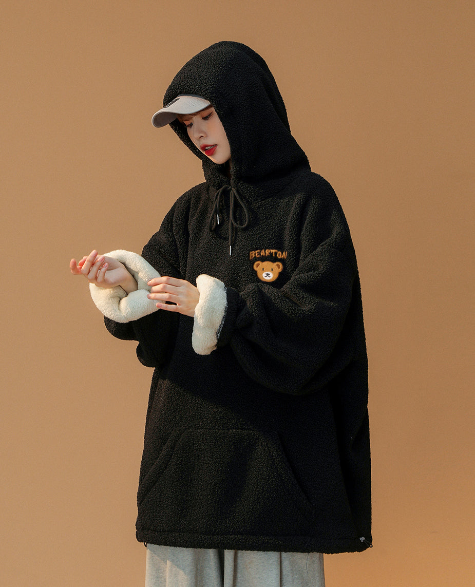 Women's Furry Teddy Bear Hoodie – Niepce