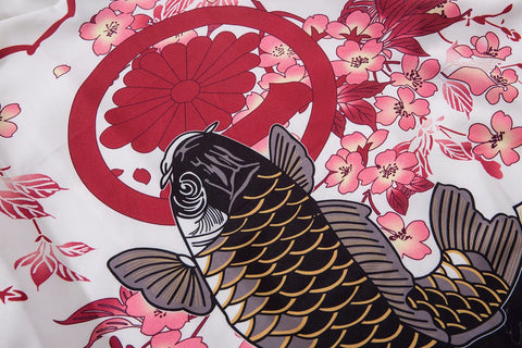 Fisch im Teich Kimono 