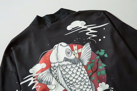 Springender Fisch Kimono 2 