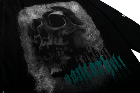 T-Shirt mit Totenkopf-Print 