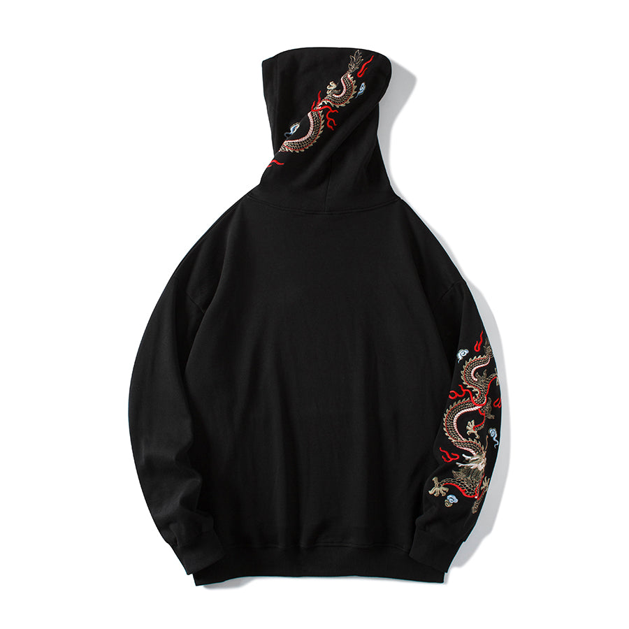 KH9190 Dragon Embroidery Hoodie – Niepce
