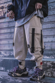 Double Straps Casual Joggers